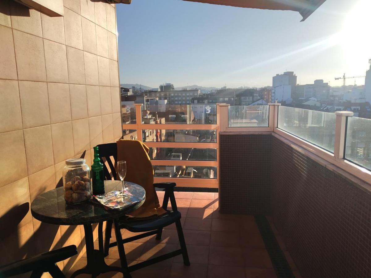 La Corte Luxury Arena, Con Terraza A 15 Mtr De La Playa Gijón Eksteriør billede